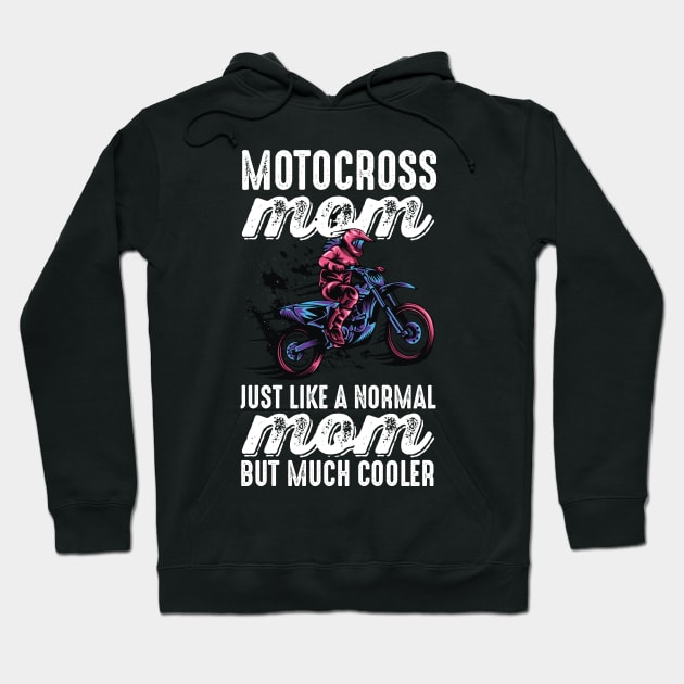 Motocross mom Hoodie by Meetts